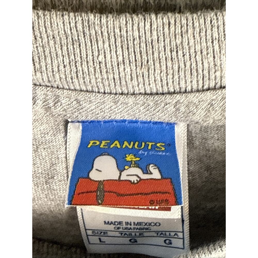 Vintage Peanuts It’s The Great Pumpkin Charlie Brown T-Shirt Halloween Sz L - Picture 5 of 7